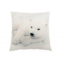 Coussin ours polaire