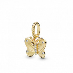 Charm Pendant Papillon Shine PANDORA MOMENTS