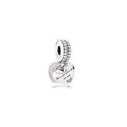 Charm Pendant Coeurs Mere et Fille PANDORA MOMENTS