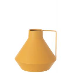 Vase Vicky acier ocre