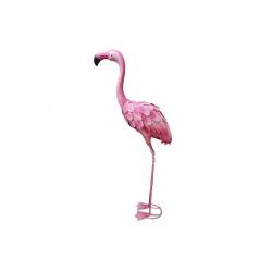 Flamand rose en métal