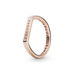 Bague Empilable Barre Logo PANDORA