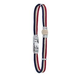 Bracelet Homme Cordon Tricolore Taille 21 cm JOURDAN